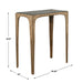 Furnishings Discovery Direct Home Decor Marine Black Marble Accent Table