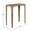Furnishings Discovery Direct Home Decor Marine Black Marble Accent Table