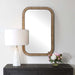 Furnishings Discovery Direct Home Decor Organic Rattan Style Mirror