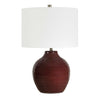 Furnishings Discovery Direct Home Decor Ruby CeramicTable Lamp