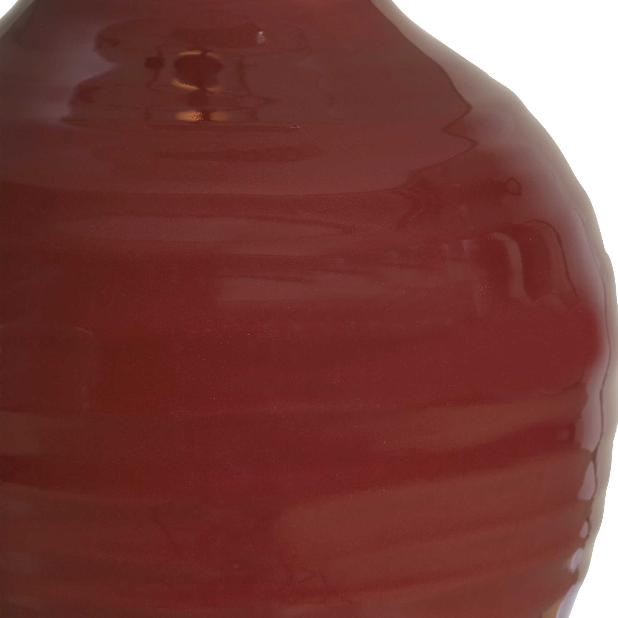 Furnishings Discovery Direct Home Decor Ruby CeramicTable Lamp