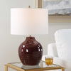Furnishings Discovery Direct Home Decor Ruby CeramicTable Lamp