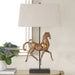 Furnishings Discovery Direct Home Decor Striking Horse Table Lamp