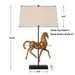 Furnishings Discovery Direct Home Decor Striking Horse Table Lamp