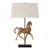 Furnishings Discovery Direct Home Decor Striking Horse Table Lamp