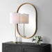 Furnishings Discovery Direct Home Decor The Pill Gold Mirror