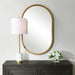 Furnishings Discovery Direct Home Decor The Pill Gold Mirror