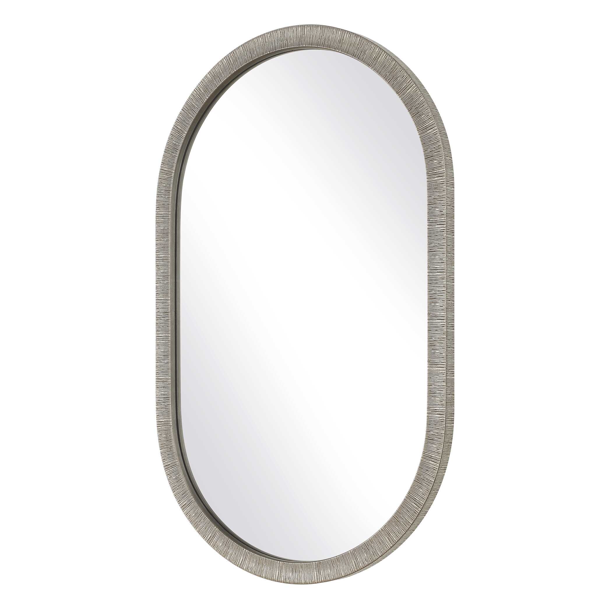 Furnishings Discovery Direct Home Decor The Pill Silver Mirror
