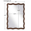 Furnishings Discovery Direct Home Decor Vintage Layered Mirror
