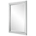 Furniture Direct Discount Home Decor Aged Pine Beveled Mirror