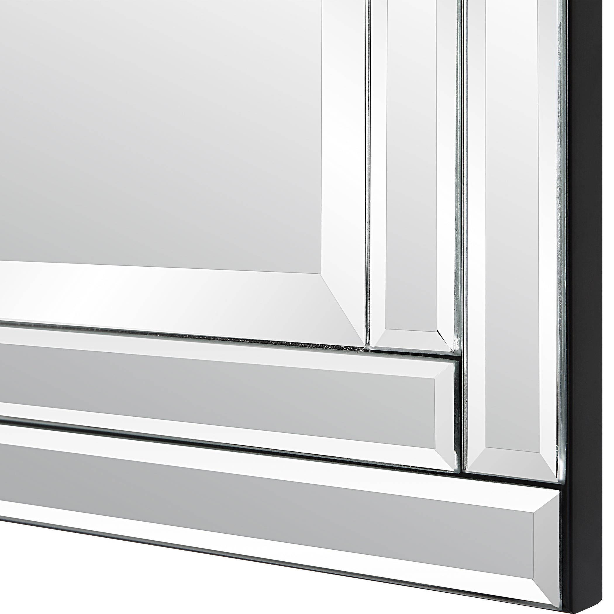 Furniture Direct Discount Home Decor Aged Pine Beveled Mirror