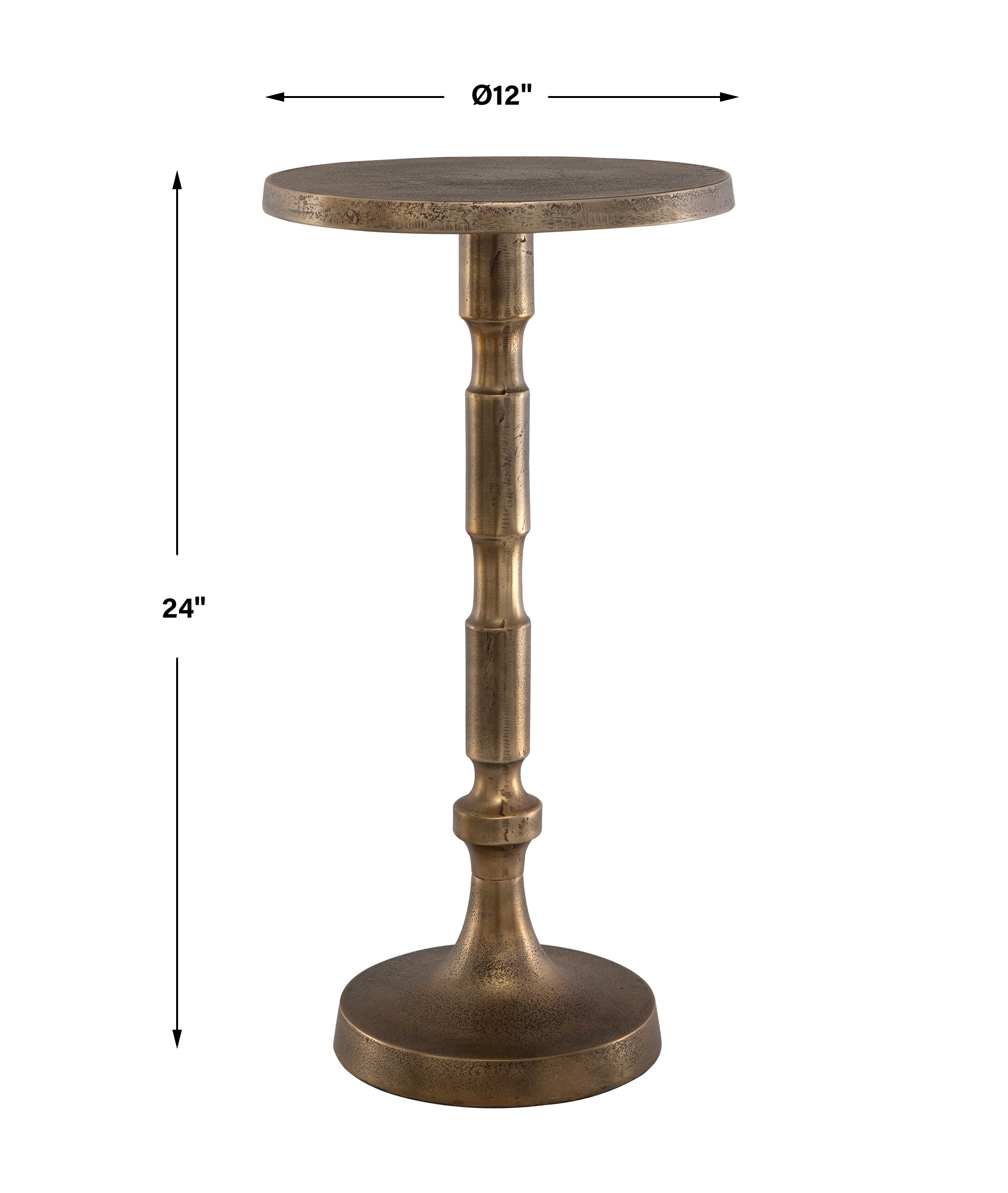 Furniture Direct Discount Home Decor Antique Brass Alex drink table