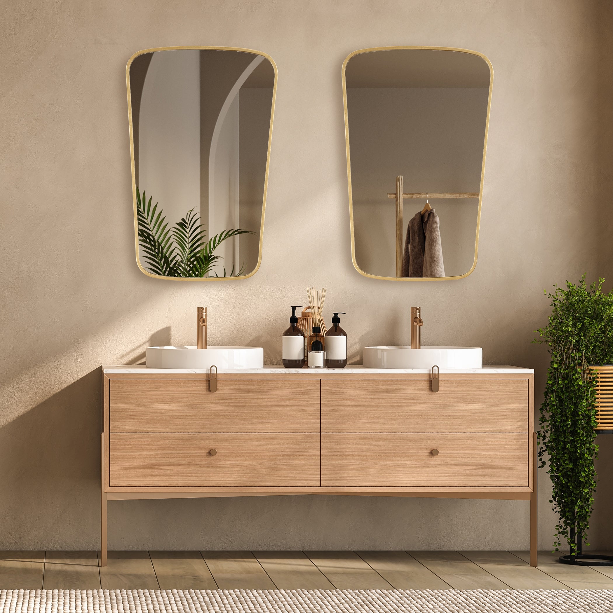 Furniture Direct Discount Home Decor Axial Mirror