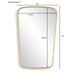 Furniture Direct Discount Home Decor Axial Mirror