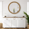 Furniture Direct Discount Home Decor Bella Rattan Mirror