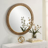 Furniture Direct Discount Home Decor Bella Rattan Mirror