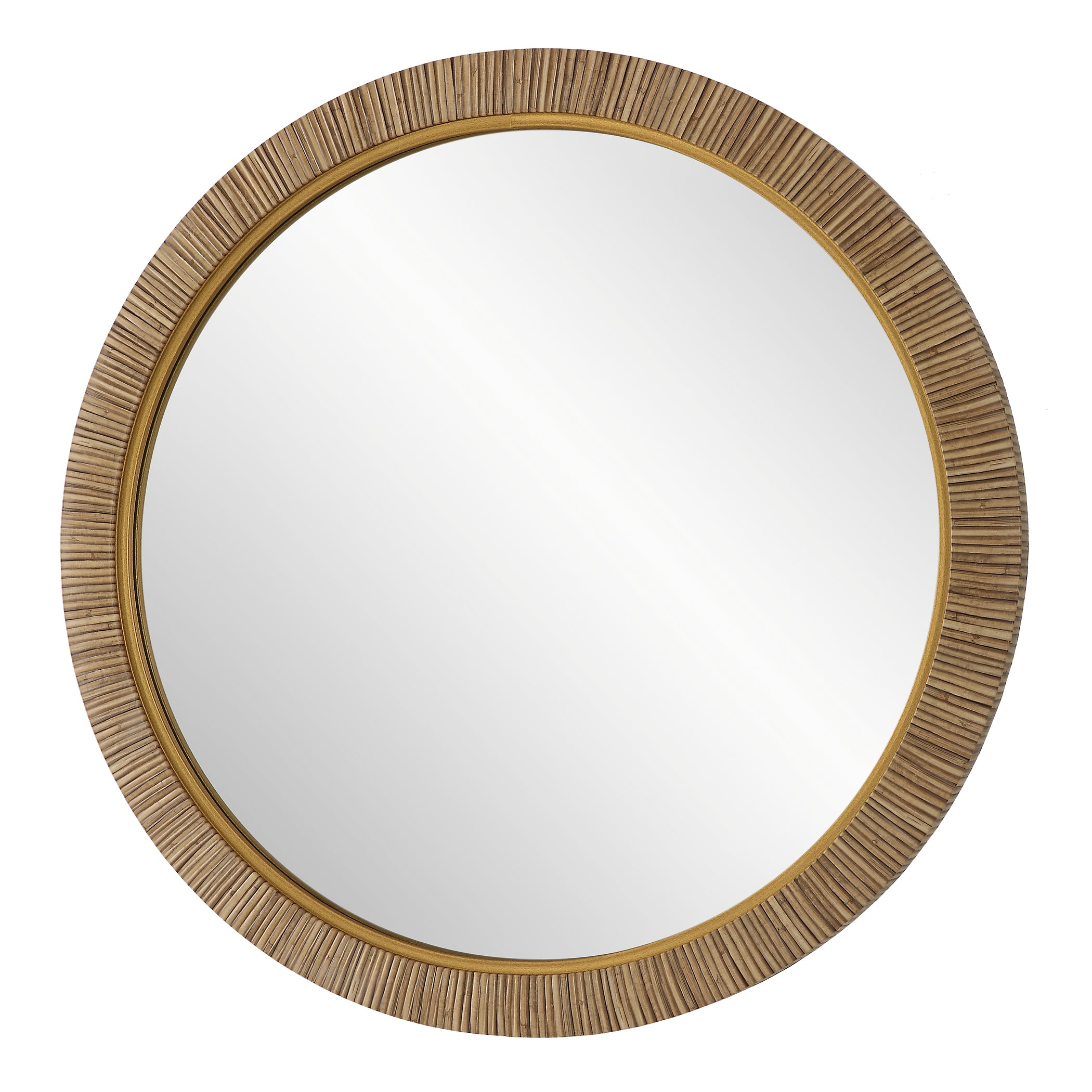 Furniture Direct Discount Home Decor Bella Rattan Mirror