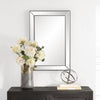 Furniture Direct Discount Home Decor Beveled Reflections Bronze Mirror