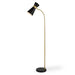 Furniture Direct Discount Lighting Black Cone Floor Lamp