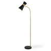 Furniture Direct Discount Lighting Black Cone Floor Lamp
