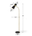 Furniture Direct Discount Lighting Black Cone Floor Lamp