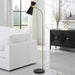 Furniture Direct Discount Lighting Black Cone Floor Lamp