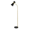 Furniture Direct Discount Lighting Black Cone Floor Lamp