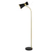 Furniture Direct Discount Lighting Black Cone Floor Lamp