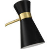 Furniture Direct Discount Lighting Black Cone Floor Lamp