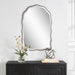 Furniture Direct Discount Home Decor Bronze Scalloped Mirror