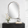 Furniture Direct Discount Home Decor Bronze Scalloped Mirror