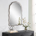 Furniture Direct Discount Home Decor Bronze Scalloped Mirror