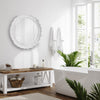 Furniture Direct Discount Home Decor Coastal White Mirror