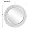 Furniture Direct Discount Home Decor Coastal White Mirror