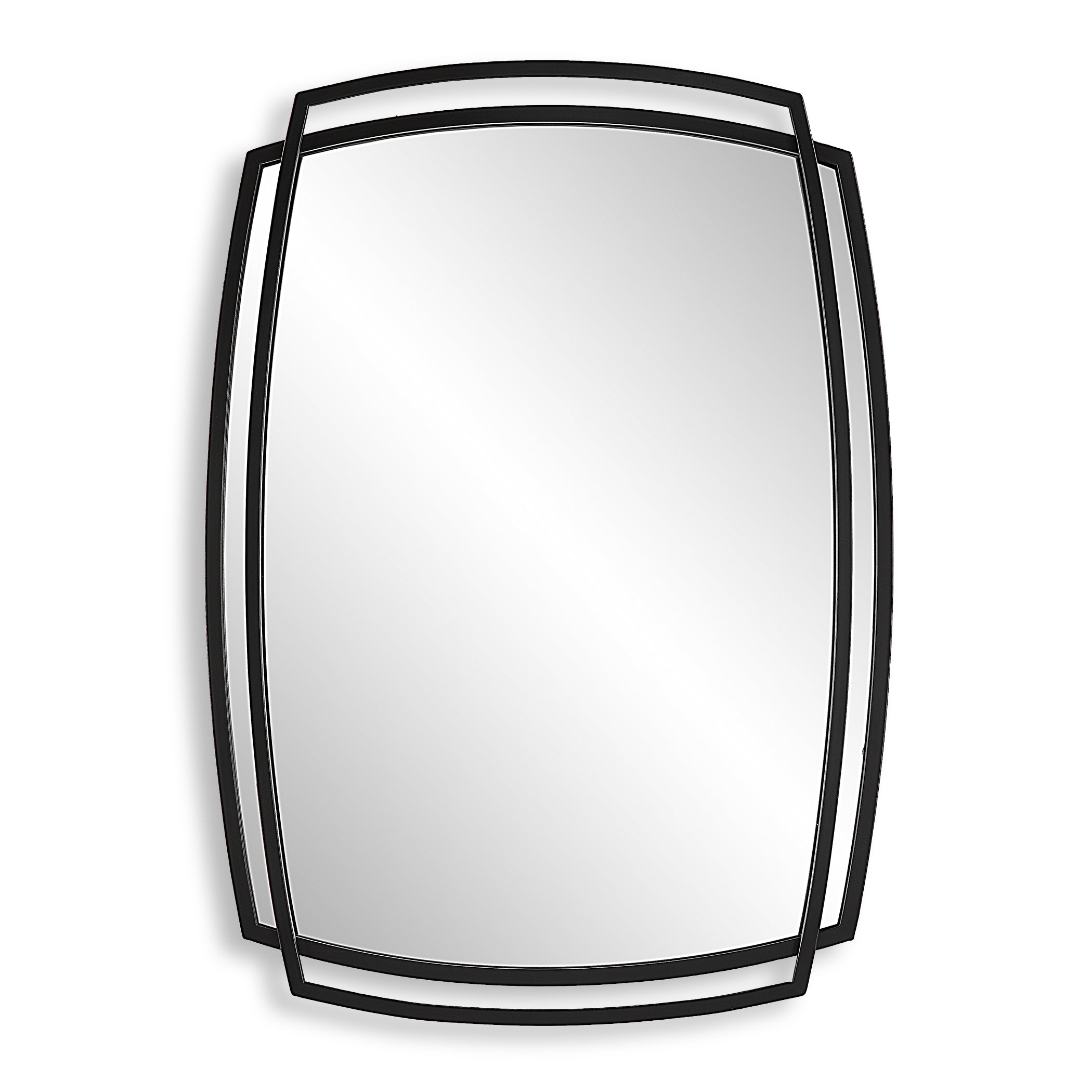 Furniture Direct Discount Home Decor Contempo Curved Mirror