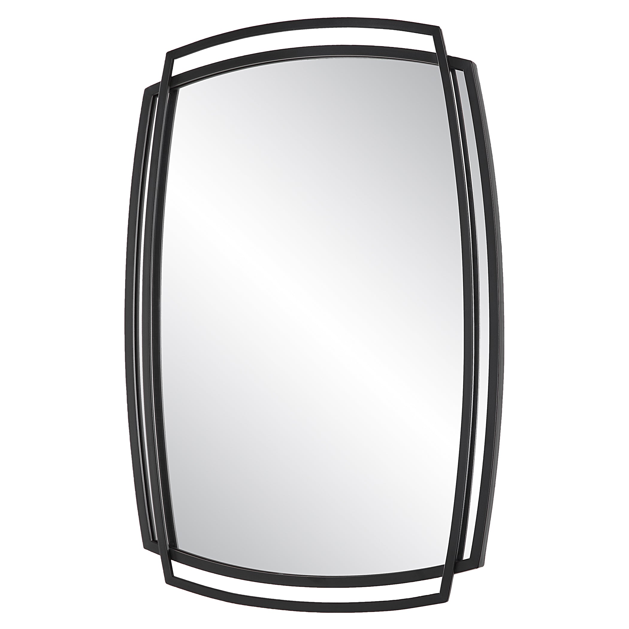 Furniture Direct Discount Home Decor Contempo Curved Mirror