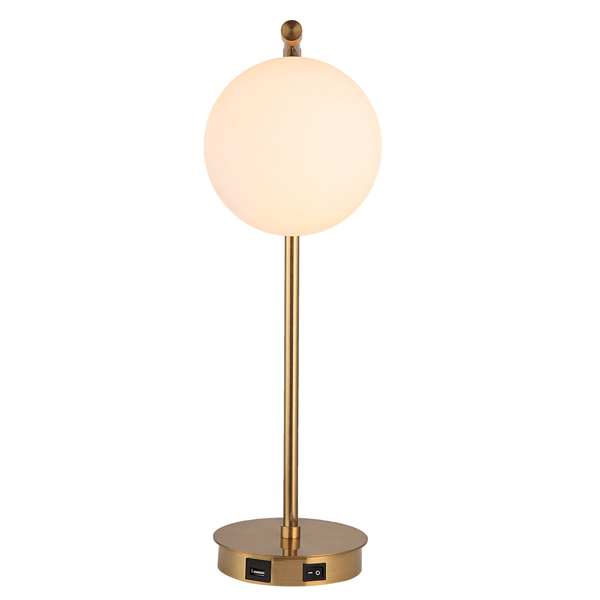 Furniture Direct Discount Lighting Contempo Globe Desk Lamp