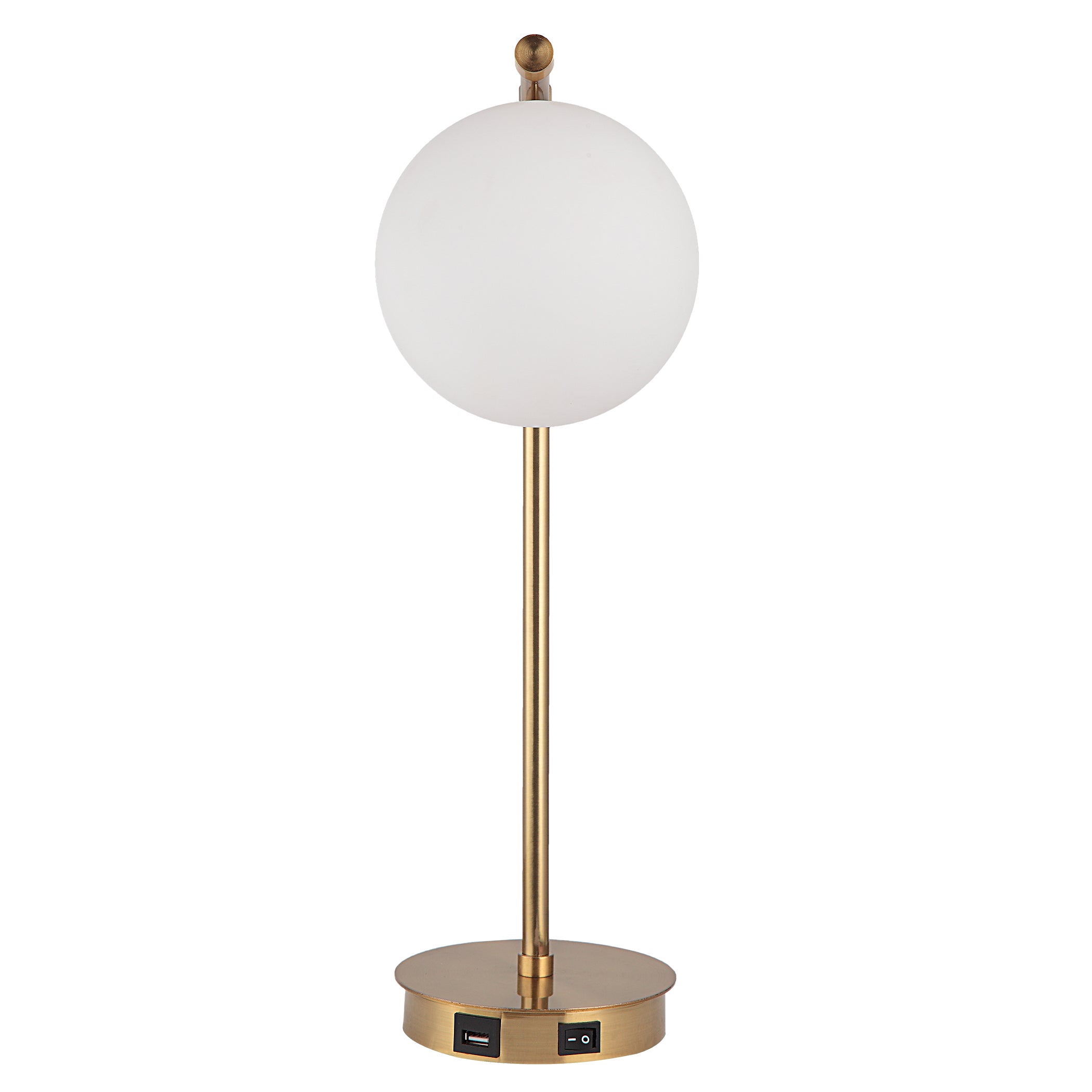 Furniture Direct Discount Lighting Contempo Globe Desk Lamp