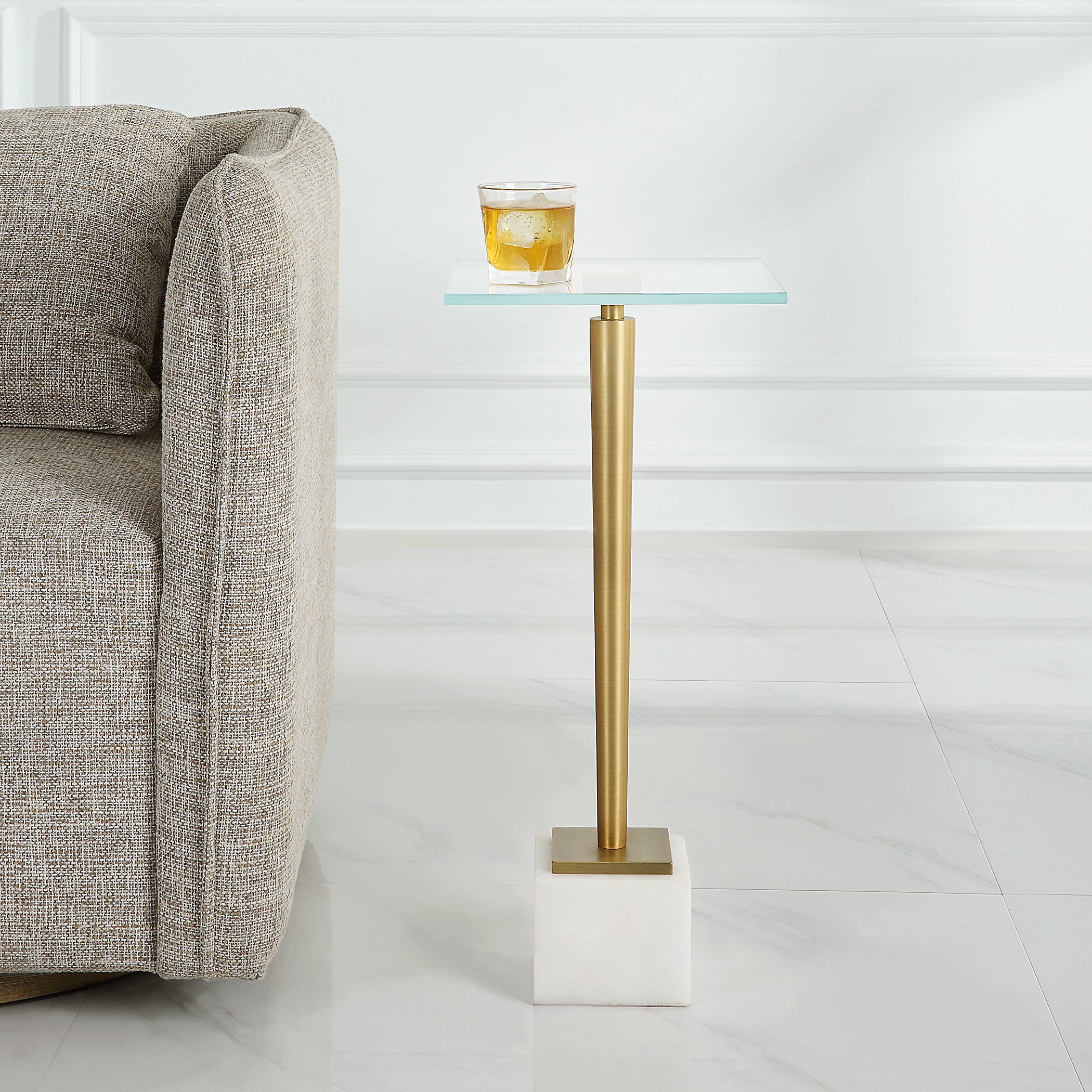 Furniture Direct Discount Home Decor Contempo Marlo Accent Table