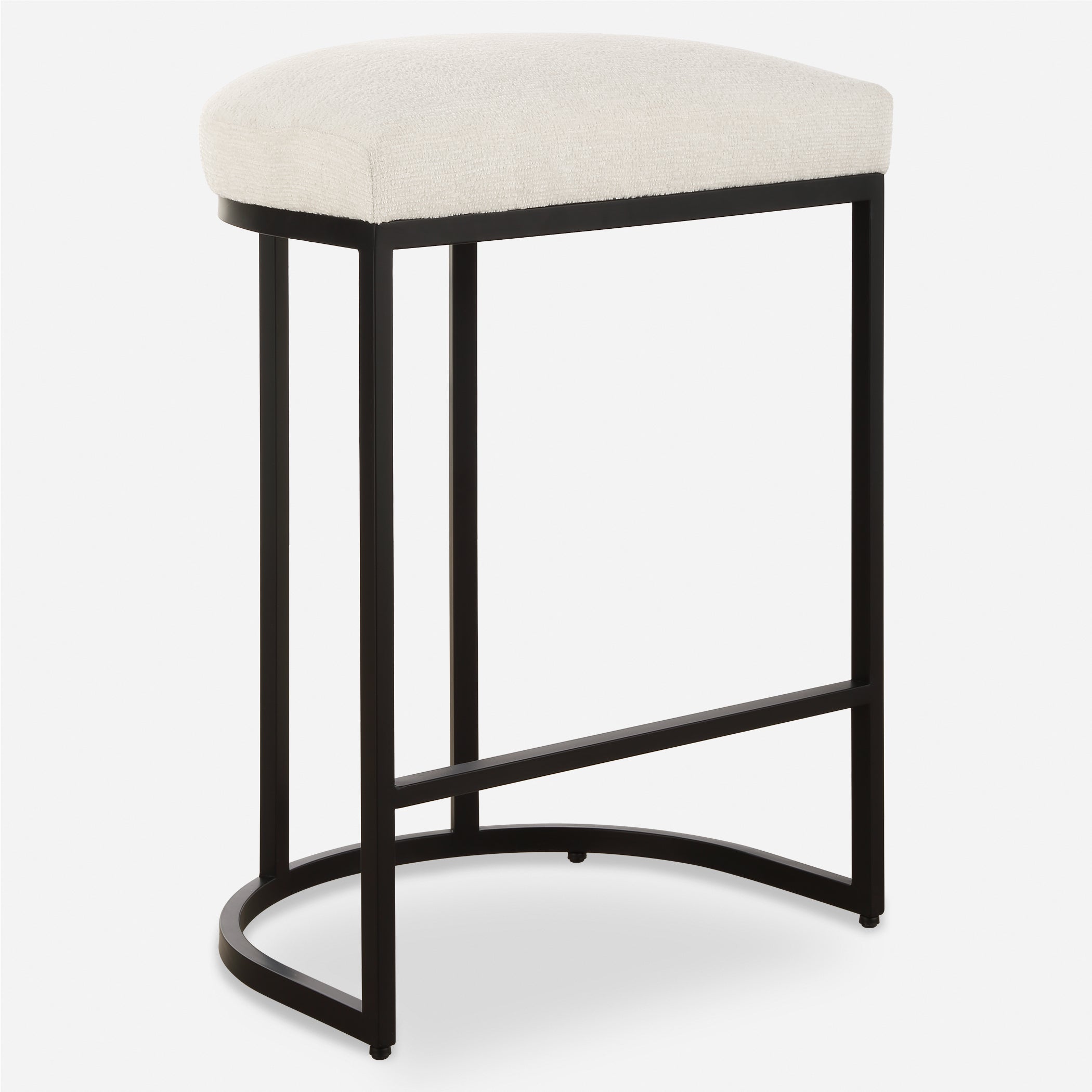 Furniture Direct Discount Home Decor Matte Black Counter Stool