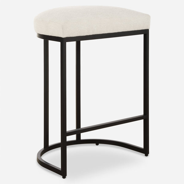 Furniture Direct Discount Home Decor Matte Black Counter Stool