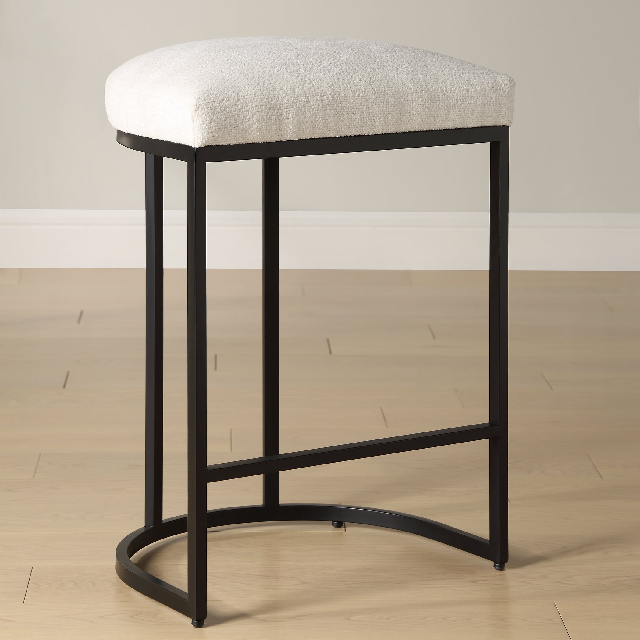 Furniture Direct Discount Home Decor Matte Black Counter Stool