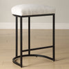 Furniture Direct Discount Home Decor Matte Black Counter Stool