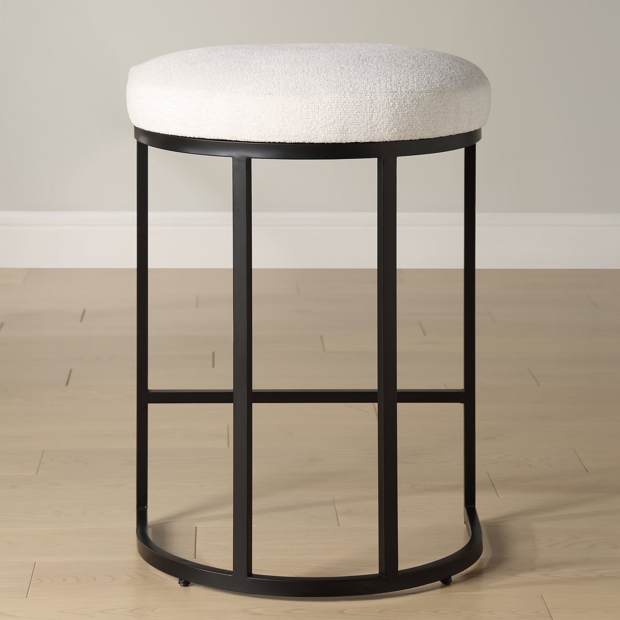 Furniture Direct Discount Home Decor Matte Black Counter Stool