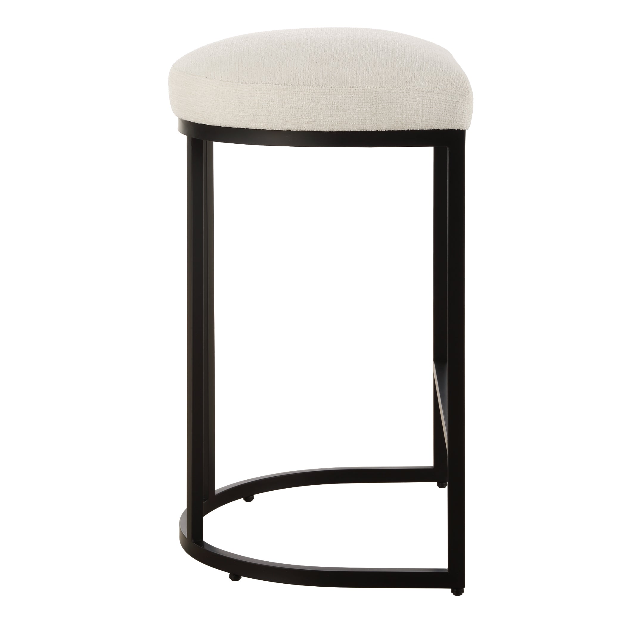 Furniture Direct Discount Home Decor Matte Black Counter Stool