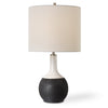 Furniture Direct Discount Lighting Matte Black Creamic Accent Lamp