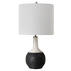 Furniture Direct Discount Lighting Matte Black Creamic Accent Lamp