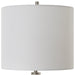 Furniture Direct Discount Lighting Matte Black Creamic Accent Lamp