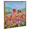 Furniture Direct Discount Home Decor Red Poppy Framed Canvas