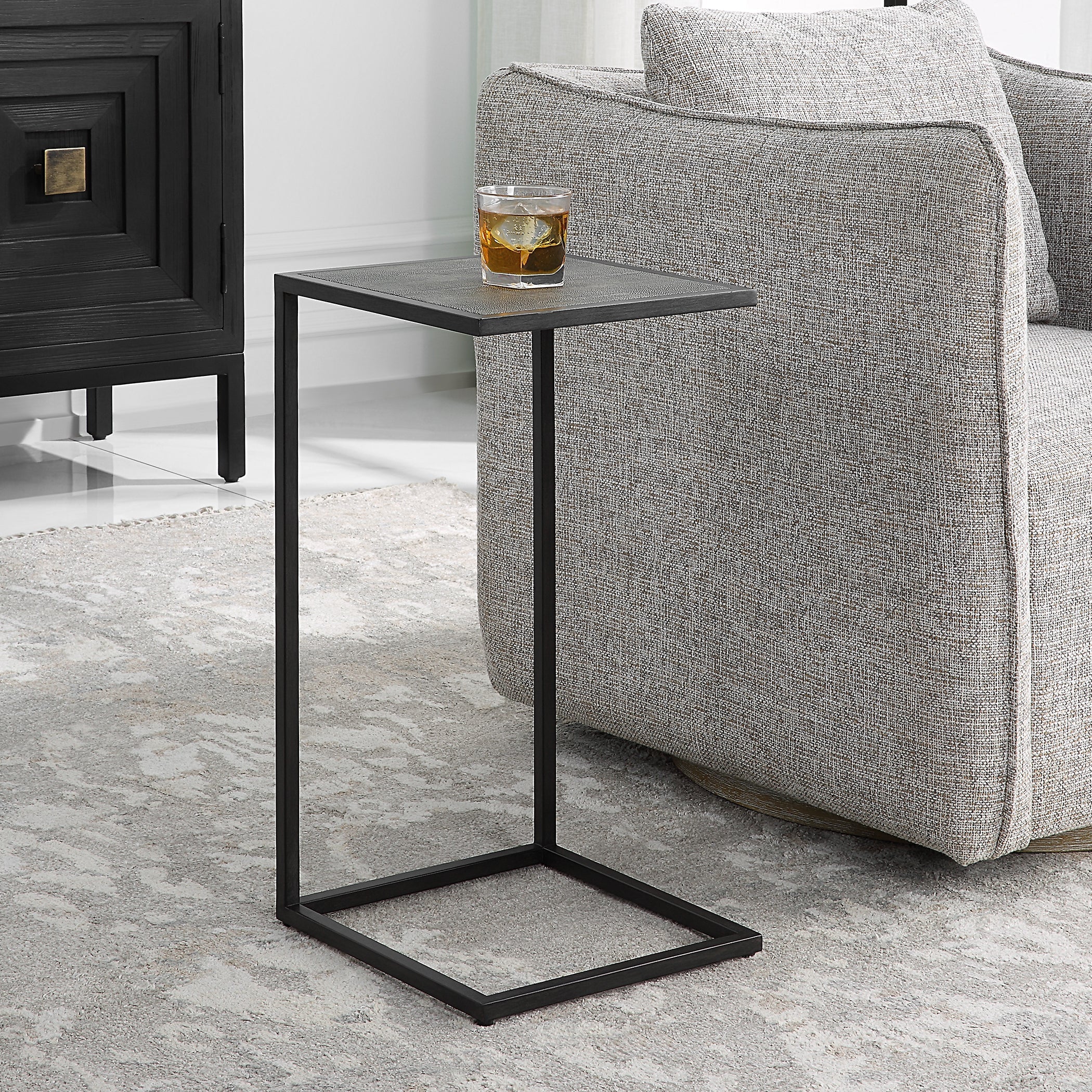 Furniture Direct Discount Home Decor Shagreen Accent Table
